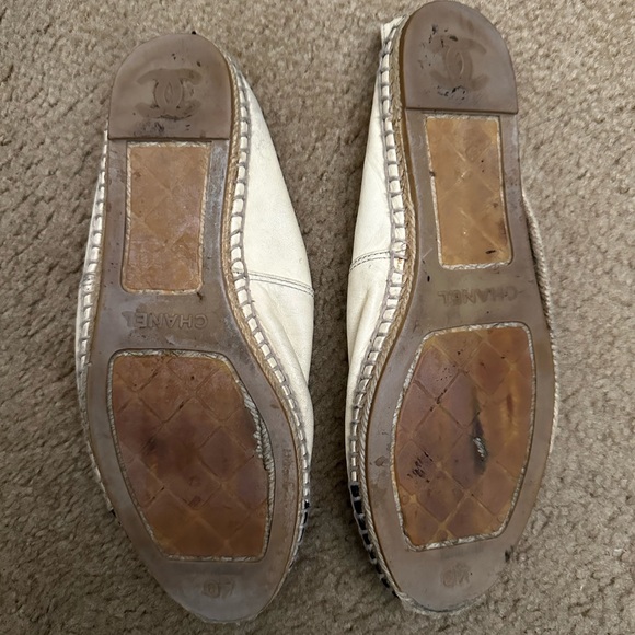 Chanel Leather Espadrilles - Picture 2 of 7